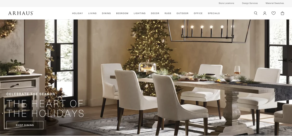 shopify plus site_arhaus