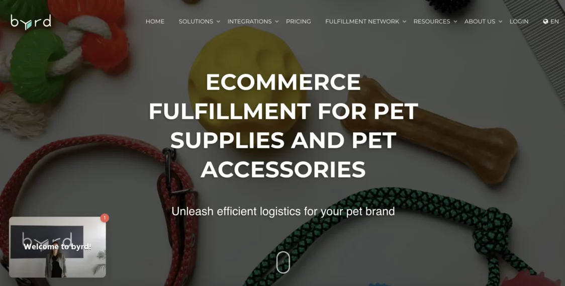 pet supplies and pet accessories fulfillment services for ecommerce