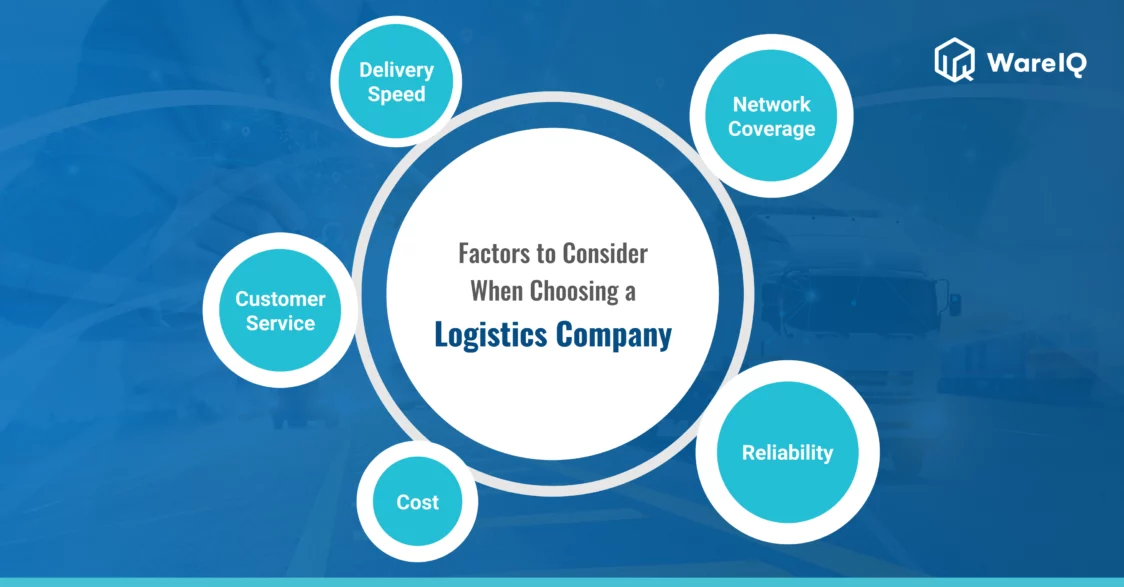 top logistics companies in tamil nadu_Factors to Consider When Choosing a Logistics Company