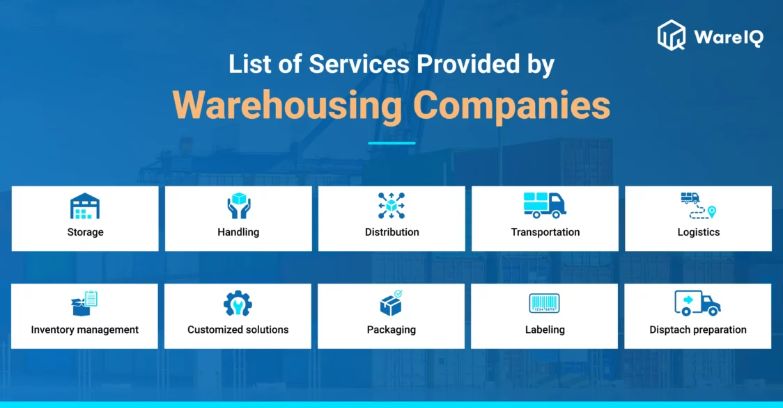 warehousing companies in pune_List of Services Provided by Warehousing Companies